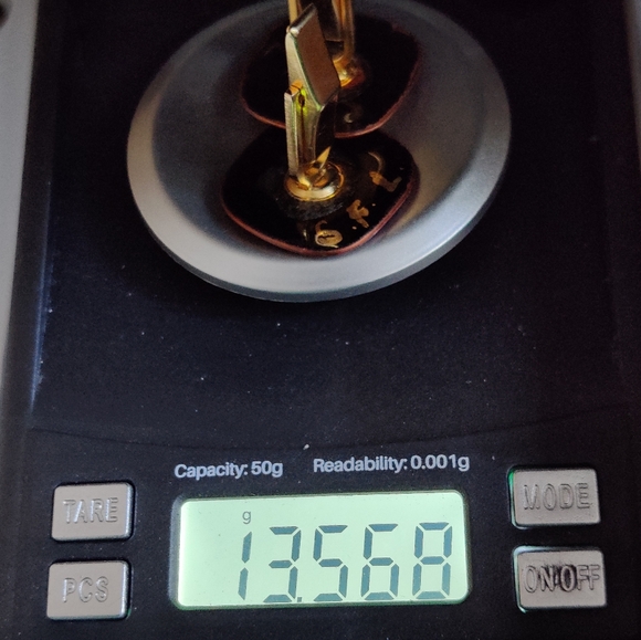 Vintage Unique Enamel on Copper Abstract Galaxy Design Cufflinks Signed SFL - Picture 5 of 11